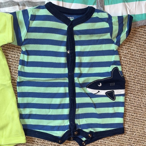 5 - Carter’s, Oshkosh, First Moments Rompers - Picture 2 of 13